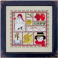 Image result for L Snowman On Parade Cross Stitch Patterns
