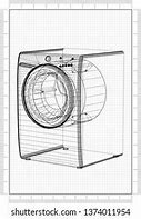 Image result for Washing Machine Blueprint