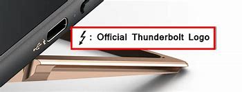 Image result for USB Thunderbolt Symbol