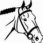 Image result for Horses Running Clip Art Black and White