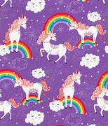 Image result for Cute Unicorn Fabric