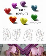 Image result for Paper Geometric Heart