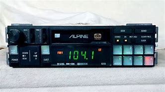 Image result for Alpine 8750 Car Stereo Vintage