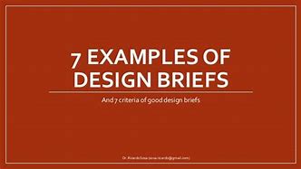 Image result for What Is a Design Brief