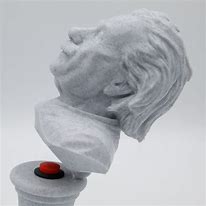 Image result for Secret Button Statue
