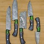 Image result for Japanese Damascus Chef Knife