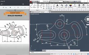 Image result for AutoCAD 2D Gear Practice