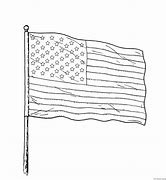 Image result for American Flag Line Drawing