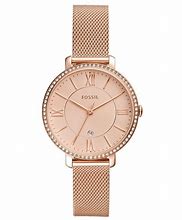 Image result for Fossil Rose Gold Mesh