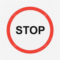 Image result for White Stop Sign Icon