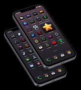 Image result for Black App Icons