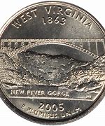 Image result for West Virginia State Quarter 2005