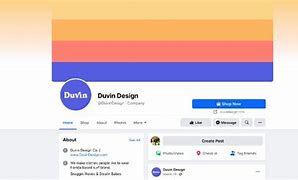 Image result for Facebook Home Page Template