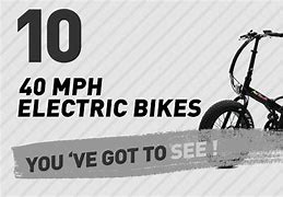 Image result for Electric Bike 40-Mile Range