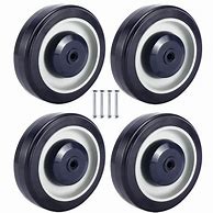 Image result for 5 Inch Plastic Replacement Wheels