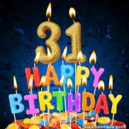 Image result for Happy 31 Birthday Backgbackgrounds