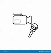 Image result for Camera and Mic Icon