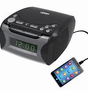 Image result for Digital Alarm Clock Radio with CD Player