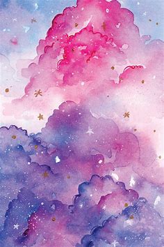 Star Clouds Art Print by Penelopeloveprints | iCanvas | Pretty ...