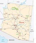 Image result for Printable Arizona Road Map