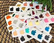 Image result for iPhone Apple Logo Sticker for Laptop