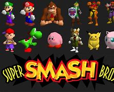 Image result for Super Smash Bros 64 Characters