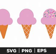 Image result for Ice Cream Cone Outline SVG