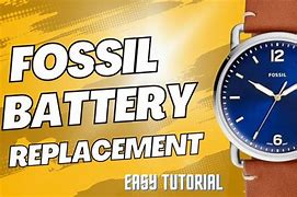 Image result for Fossil Watch Battery Identification