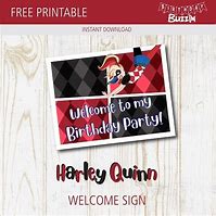 Image result for Harley Quinn Sign