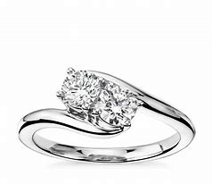 Image result for 2 Stone Engagement Ring Diamond Nexus