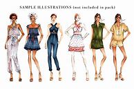 Image result for Illustration Fashion Croquis Templates
