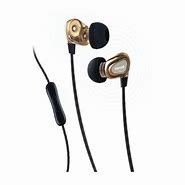 Image result for Matt Black and Gold Earbuds