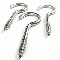 Image result for Screw Hooks for Wood Right Angle
