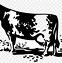 Image result for Forward-Facing Cow Clip Art Silhouette