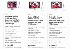 Image result for 2019 iMac Dims