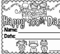 Image result for 100 Days of School Certificate Template