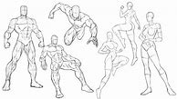 Image result for Superhero Poses Drawing Cartoons