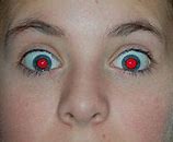 Image result for Glowing Red Eyes Human