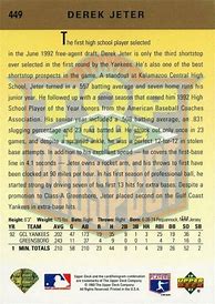 Image result for 1993 Derek Jeter Rookie Card