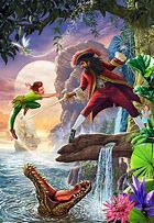 Image result for Peter Pan Captain Hook Art