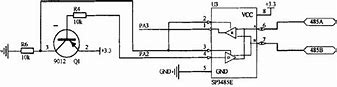 Image result for Simple RS485 Circuit Diagram