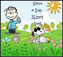 Image result for Snoopy Sunshine Clip Art