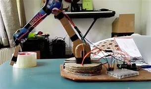 Image result for Arduino Kit with Cardboard Robot Arm