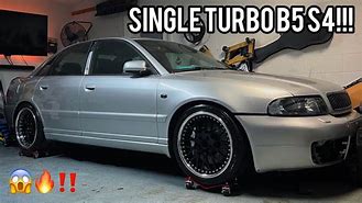 Image result for Audi B5 S4 Single Turbo