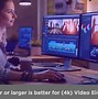 Image result for 32 Inch Monitor vs 27