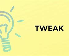 Image result for The Word Tweak Tweak