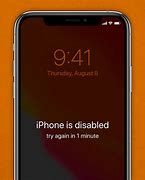 Image result for iPhone Disabled Locked Screen