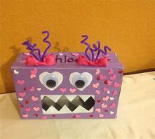 Image result for Monster Valentine Boxes