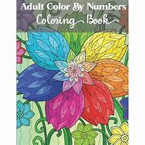 Image result for Adult Color by Number Books