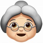 Image result for Old Lady Emoticon